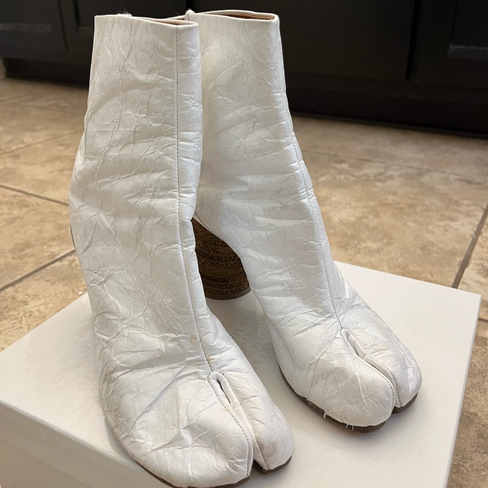 Mason Margiela tabi boots